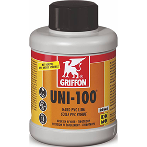 Griffon Colle PVC sechage Lent UNI-100 BO 250ML - Griffon
