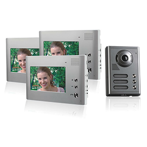 VIDEOPHONE EXTERIEUR COULEUR AVEC 3 BOUTONS - Qiahuo