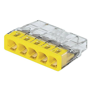 WAGO 5X2.5MM² TRANSPARENT PAR 100PC (2273-205) - Wago